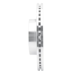 Cadillac ATS Brake Rotor (1) - Front Left - R1 Concepts - Drilled & Slotted - Silver - `13-`25